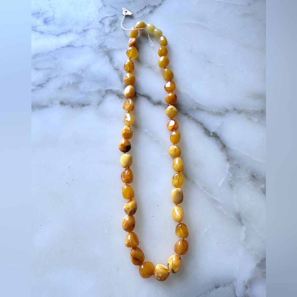 Amber Beads Necklace